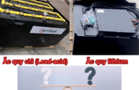 So sánh ắc quy chì và ắc quy lithium sử dụng trên xe nâng tại Việt Nam