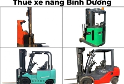 Cho thuê xe nâng Bình Dương giá rẻ | Có mặt 30 phút