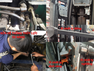 Sửa xe nâng khu công nghiệp Vsip