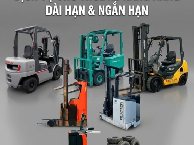 Thuê Xe Nâng Nâng Pallet: Giải Pháp Tối Ưu Chi Phí Cho Doanh Nghiệp