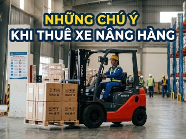 Thuê xe nâng kho lạnh