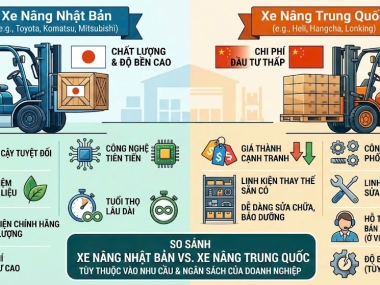 Xe nâng Nhật bãi có đáng mua không