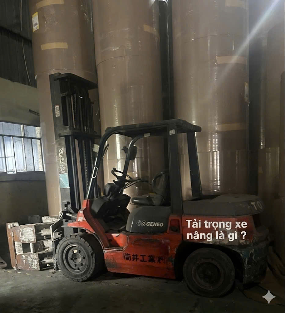 Tải trọng xe nâng là gì