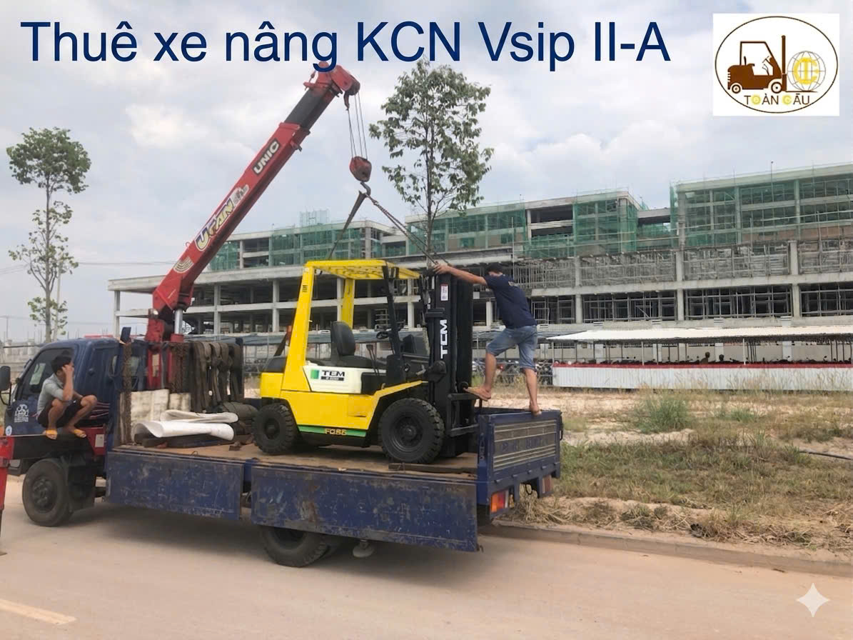 THUÊ XE NÂNG TẠI KCN VSIP III