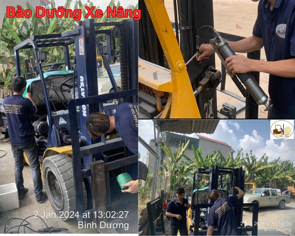 Sửa chữa xe nâng Bình Dương