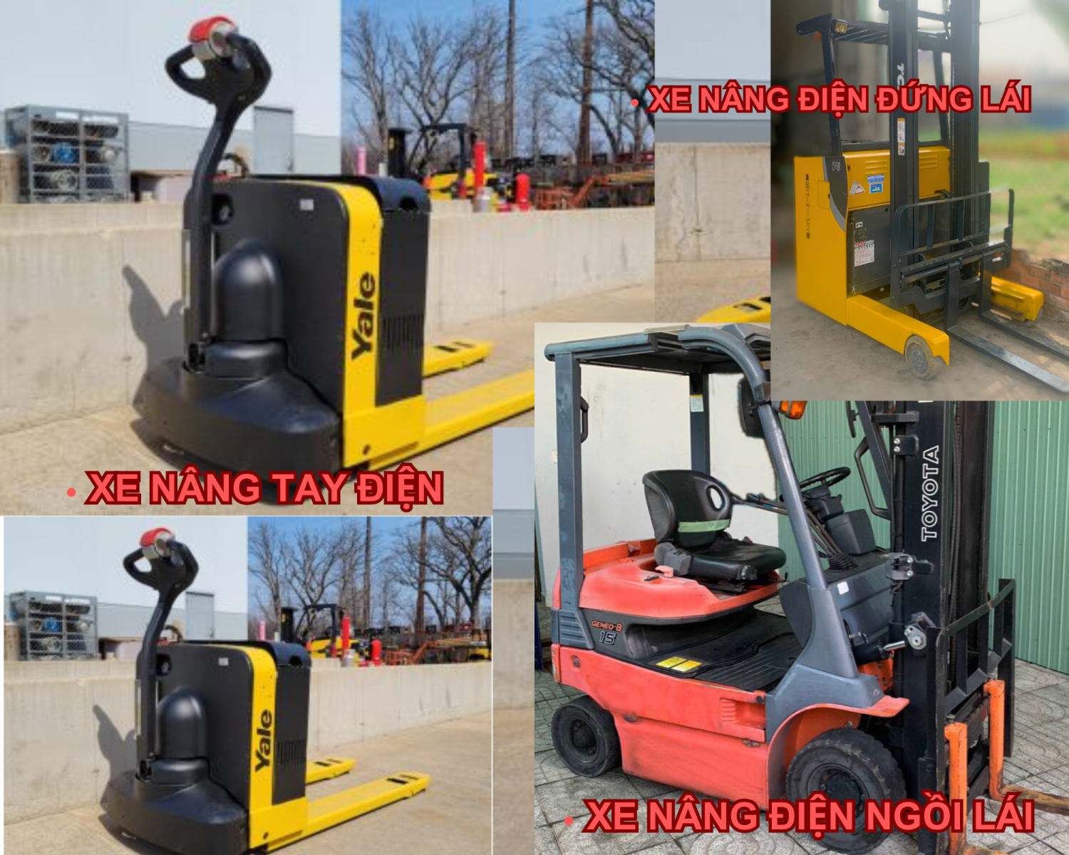 sửa xe nâng tay điện