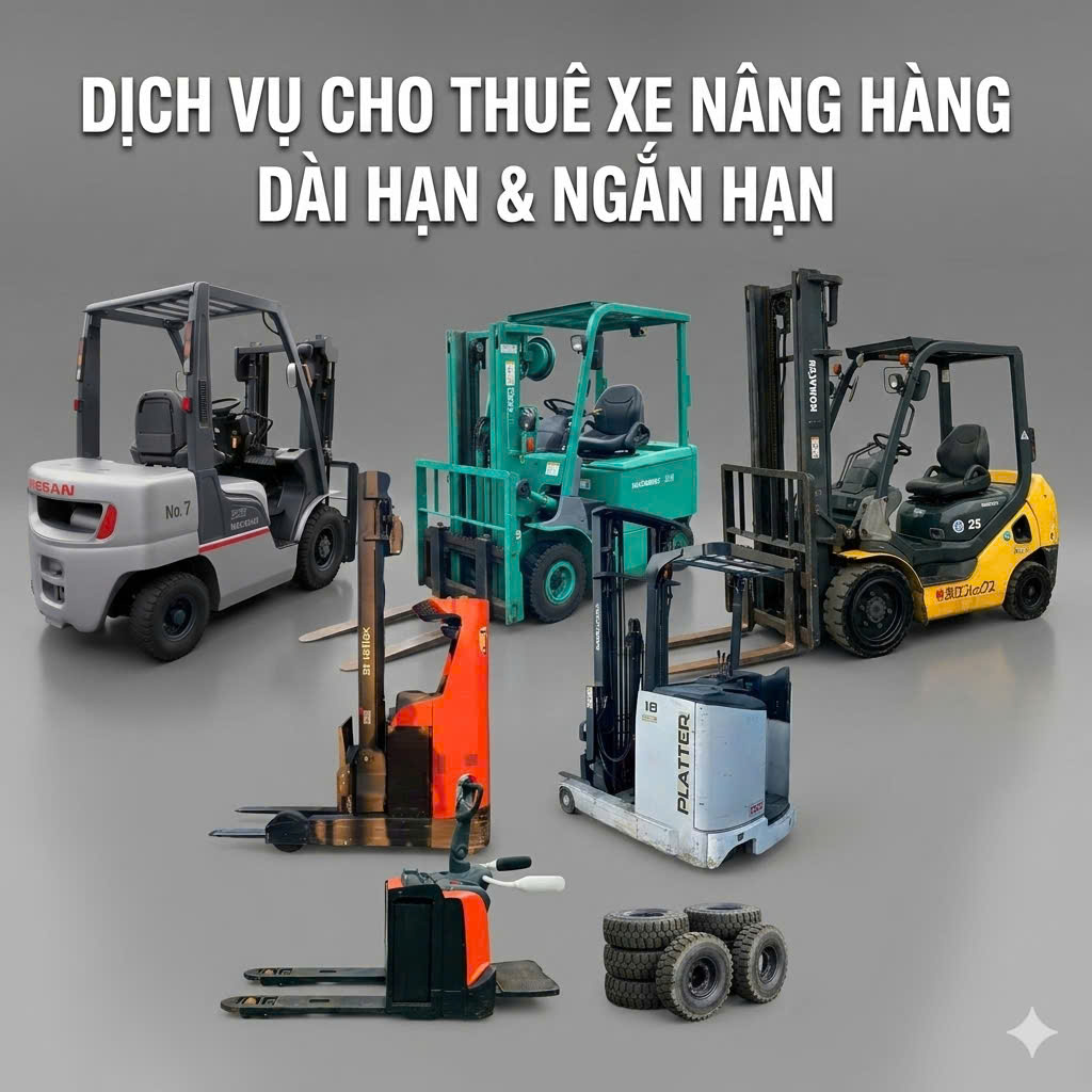 thuê xe nâng KCN Đất Đỏ