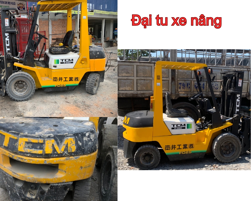 đại tu xe nâng