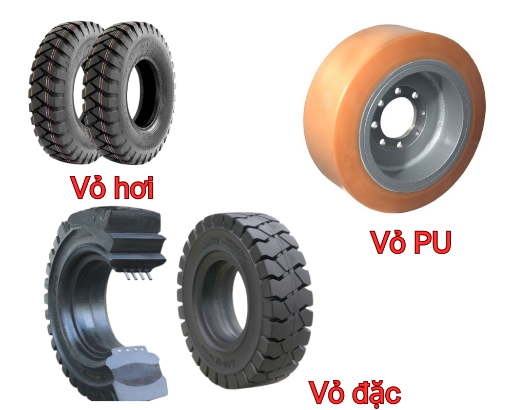 các loại lốp xe nâng