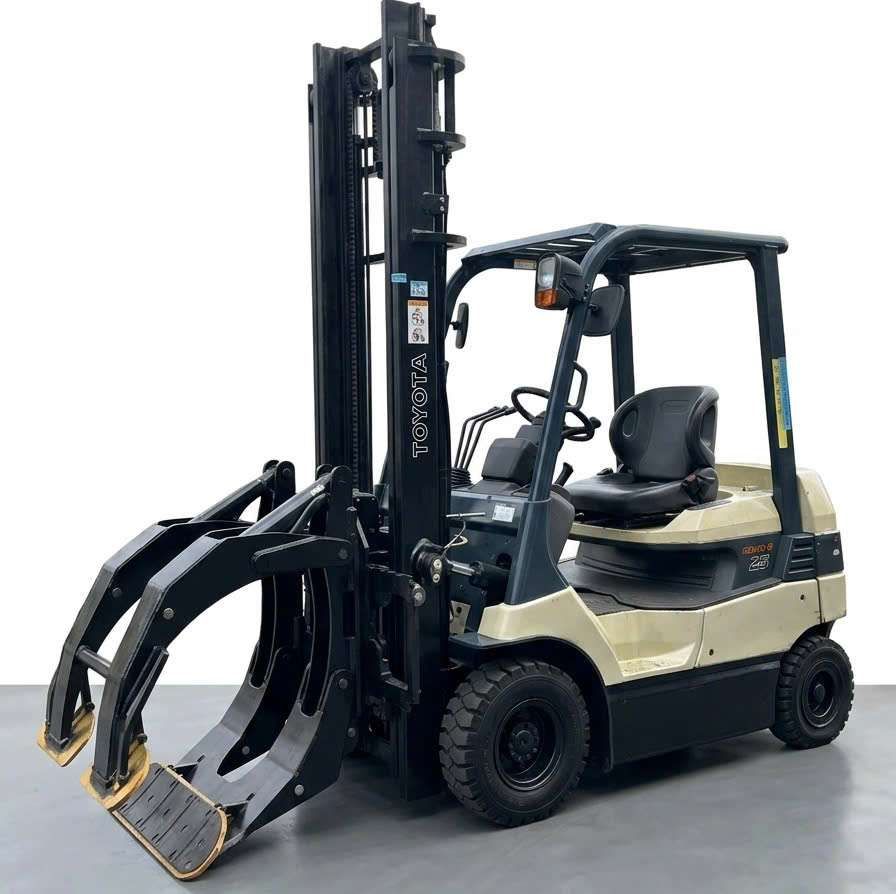 Thuê Xe Nâng Điện Kẹp Giấy Tròn Bình Dương