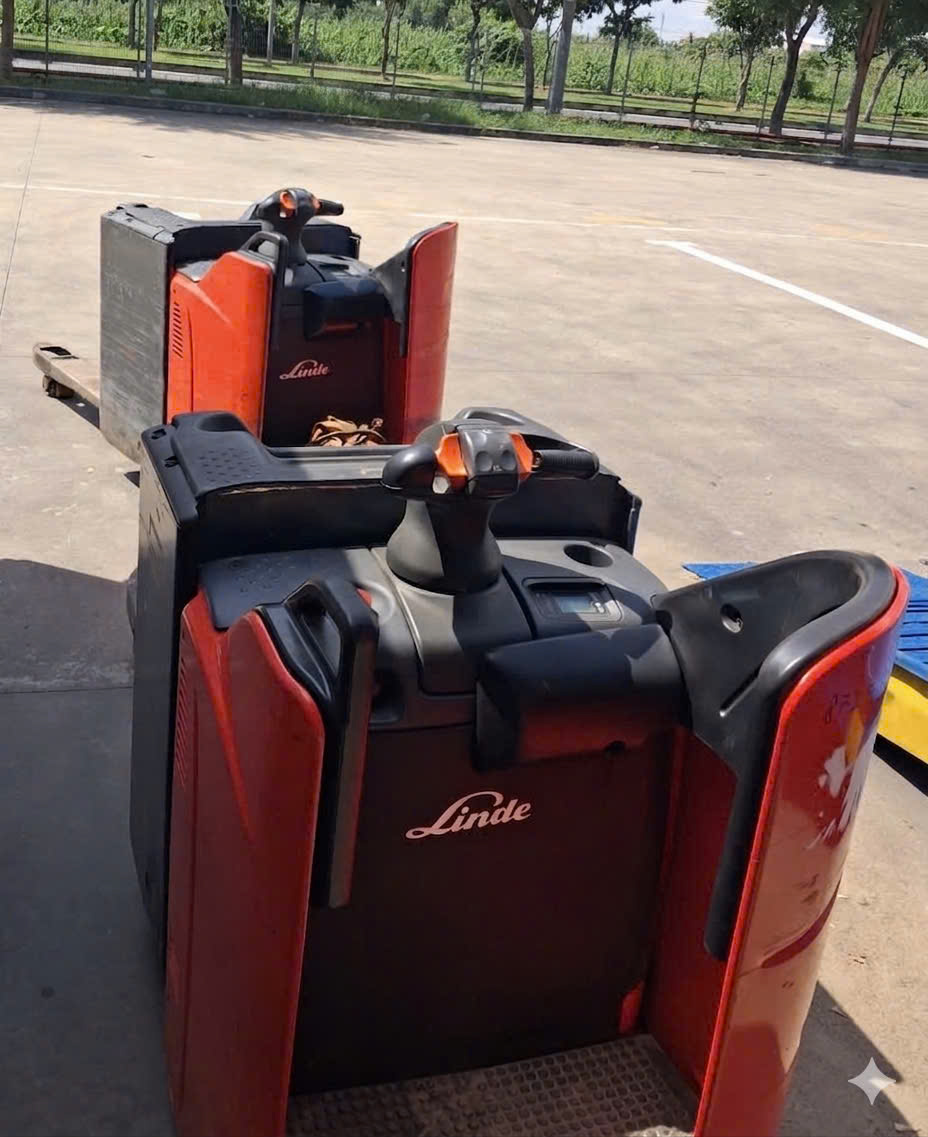 Thuê Xe Nâng Pallet Điện Linde