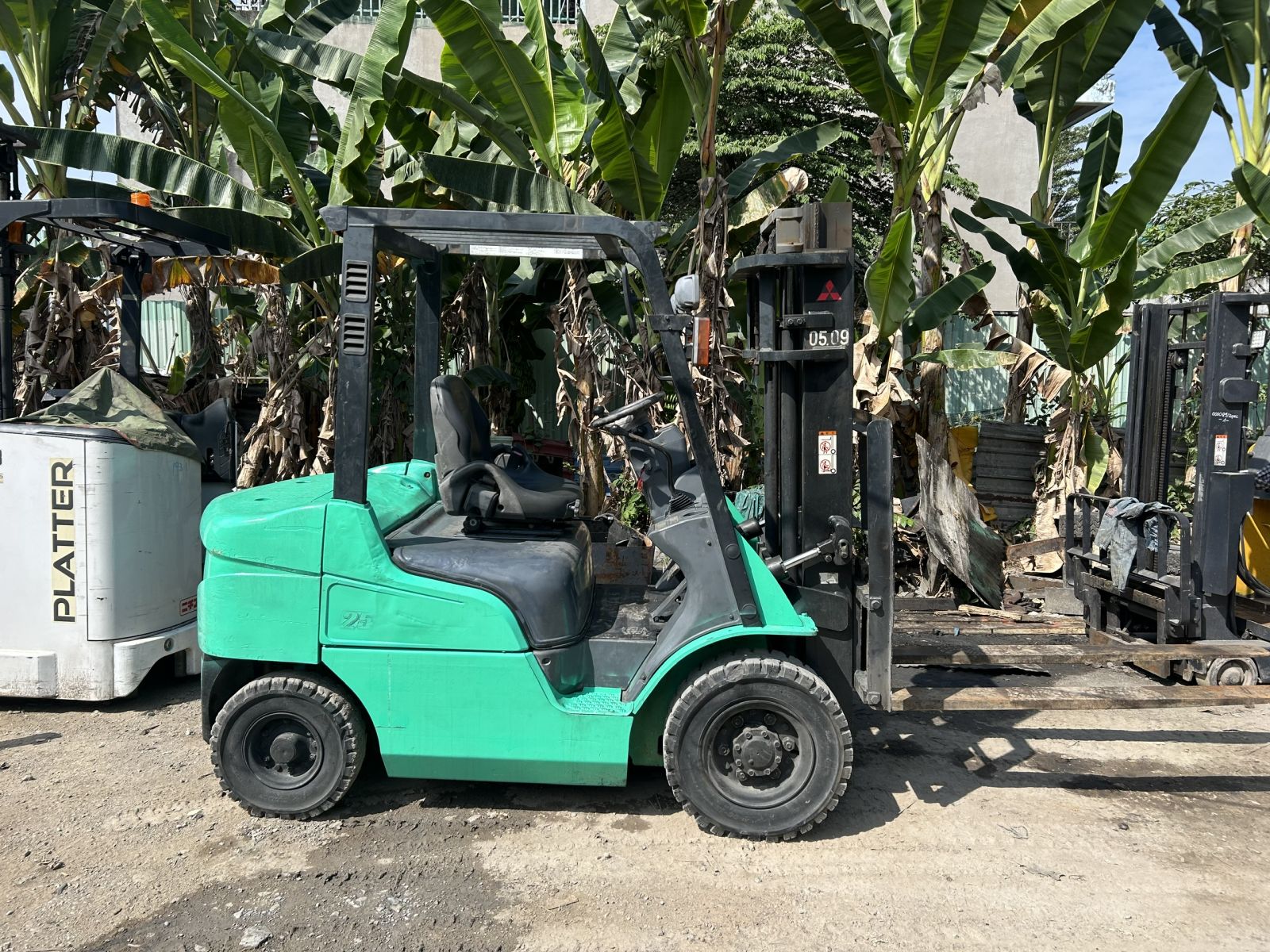 xe nâng dầu mitsubishi