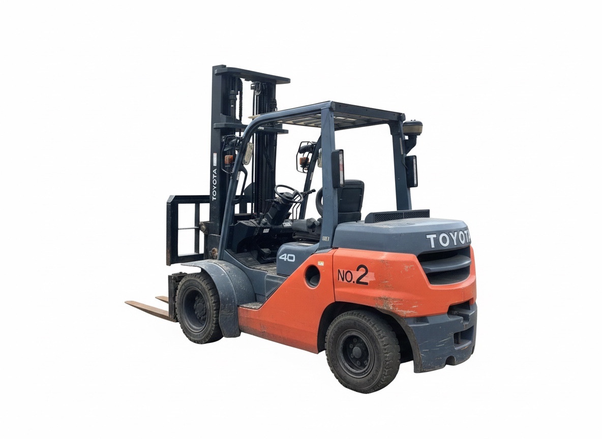 XE NÂNG DẦU TOYOTA 4 tấn đời 8