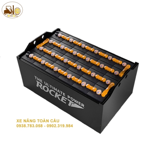 bình ắc quy xe nâng rocket