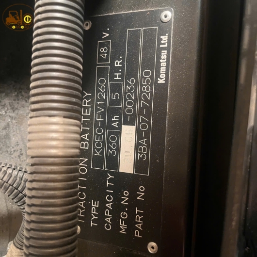 XE NÂNG ĐIỆN KOMATSU 1.5 TẤN FE-1