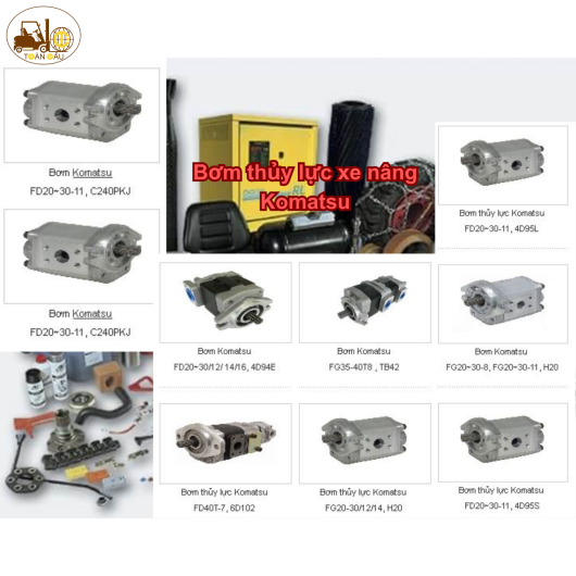 Bơm thủy lực xe nâng