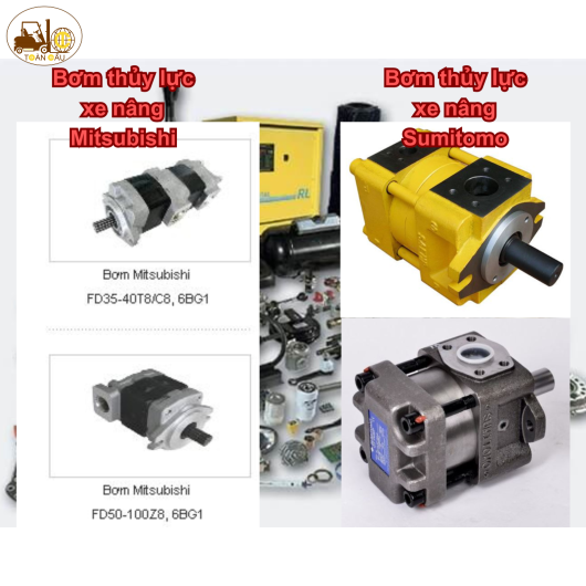 Bơm thủy lực xe nâng