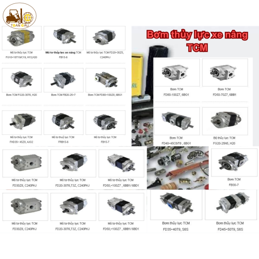 Bơm thủy lực xe nâng