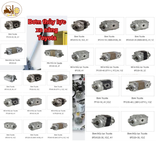 Bơm thủy lực xe nâng