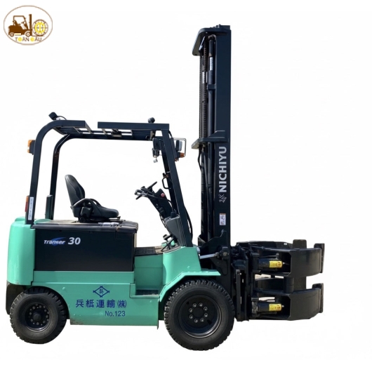 XE NÂNG ĐIỆN NICHIYU 3 tấn kẹp tròn
